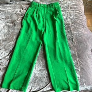 Aritzia Effortless Pant in Grotto Green